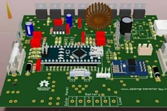 design rf pcb, schematic circuit board, multilayer pcb, microwave power supply
