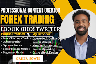ghostwrite forex trading book and ebook crypto trading stock market ebook writer