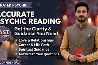 deliver an accurate psychic reading on love career and future
