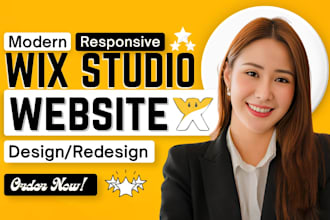 do wix studio webiste design wix studio website redesign wix expert development