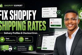 fix shopify shipping rates delivery profiles and checkout errors