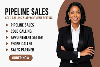 cold calling appointment setter pipeline sales phone caller sales partner