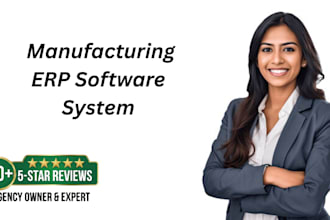develop manufacturing erp software system