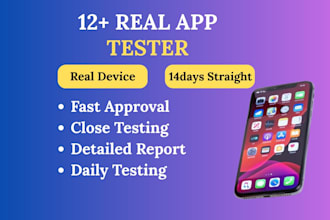 do closed testing, 12 testers, 20 testers and google play testing