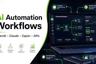 build ai automation workflows with n8n, zapier, claude