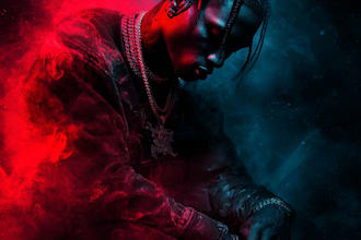 design music album, mixtape or single cover artwork
