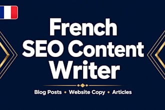 seo optimized french content