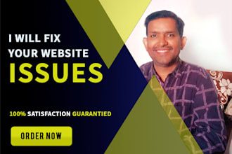 fix wordress website issues and bugs