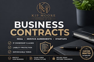 draft your professional business contracts, ndas, and service agreements