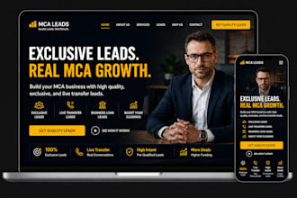 build exclusive mca leads mca live transfer business loan leads