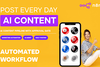 build an ai content automation pipeline for social media