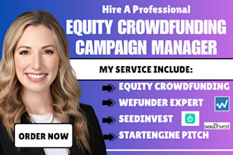 setup your equity crowdfunding on wefunder,startengine and seedinvest