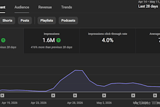 professionally manage and optimize your youtube channel