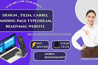 design, tilda website, portfolio website, readymag website, tilda landing page
