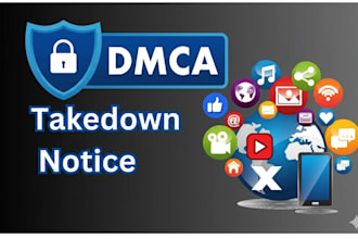 send dmca takedown notice to the google,fb,insta,only fans