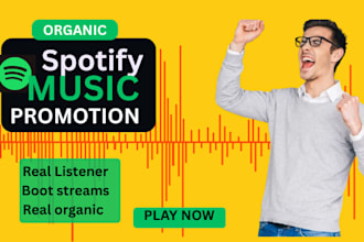 spotify album promotion, spotify, spotify streams and soundcloud
