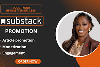 do substack promotion, substack newsletter, organic substack subscribers growth