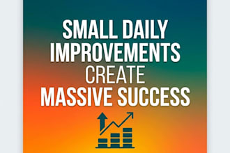 provide service for social media post, educational posters