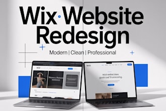 redesign wix website, wix website design, wix expert, wix designer