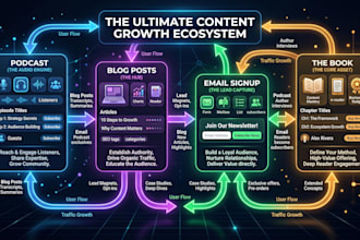 build a squarespace author website with podcast and content hub integration
