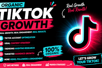 grow your tiktok account organically with viral strategy