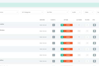 do server setup, for xui one, xtream ui, jellyfish, with unlimited reseller user