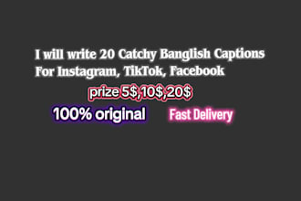banglish captions for instagram tiktok