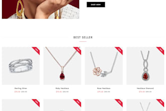 design jewerly shopify store jewelry websites fragrance websites cologne store