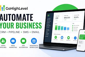 build advanced gohighlevel automation, email marketing workflows sms automation