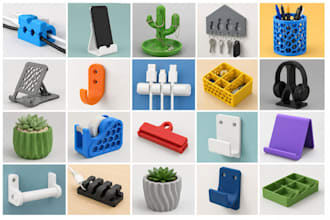 design 3d printable products for prototyping and manufacturing