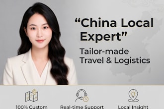 create a customized china travel plan