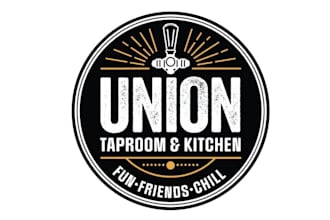 make classic taproom logo for fun pub with small town vibe