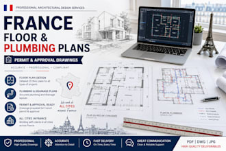help with france floor plans and plumbing approval drawings