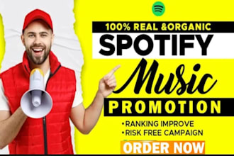 increase spotify followers, monthly listeners genuine streams