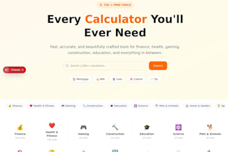 create a tool website and app for you