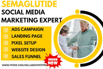 do social media marketing for your semaglutide weight loss fda research peptide