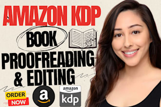 provide book editing and proofreading