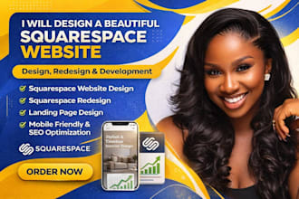 build squarespace website realtor author website y2k website streetwear website
