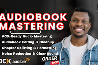 narrate, edit acx audiobook, male voice book trailer, video character voiceover