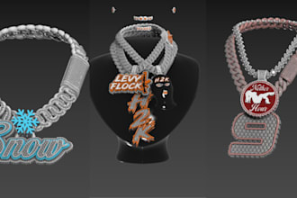 create fivem chain, 3d pendant, watches, rings, grills and glasses