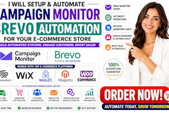 campaign monitor brevo automaton for squarespace wix wed2c magento woocommerce
