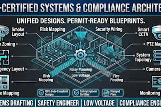 smoke layout smart cctv ptz mapping alarm zoning safety drafting