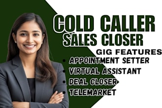 do cold calling bdr coldcaller virtual assistant b2b sdr appointment setter