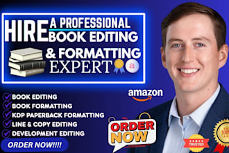 proofread and edit books, academic papers, and business