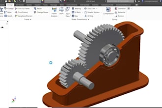 design 3d mechanical parts for cnc machining and manufacturing
