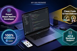 build a react native mobile app for android and ios