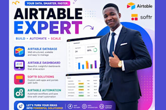 build airtable database dashboard softr app   automation as airtable expert ghl