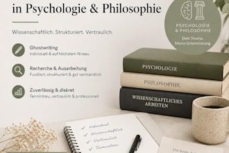 ich optimiere oder korrigiere deine bachelorarbeit oder hausarbeit