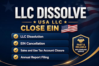dissolve, terminate or close wyoming llc and close ein