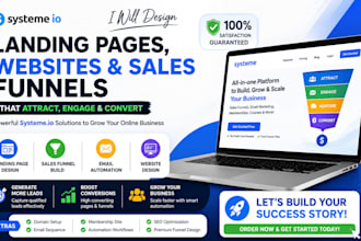 design systeme io landing page systeme io website expert systeme io sales funnel